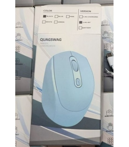 QUAGSWAG 2-in-1 Cordless Wireless Rechargeable Bluetooth Mouse. 550 Units. EXW Coral Springs, FL
